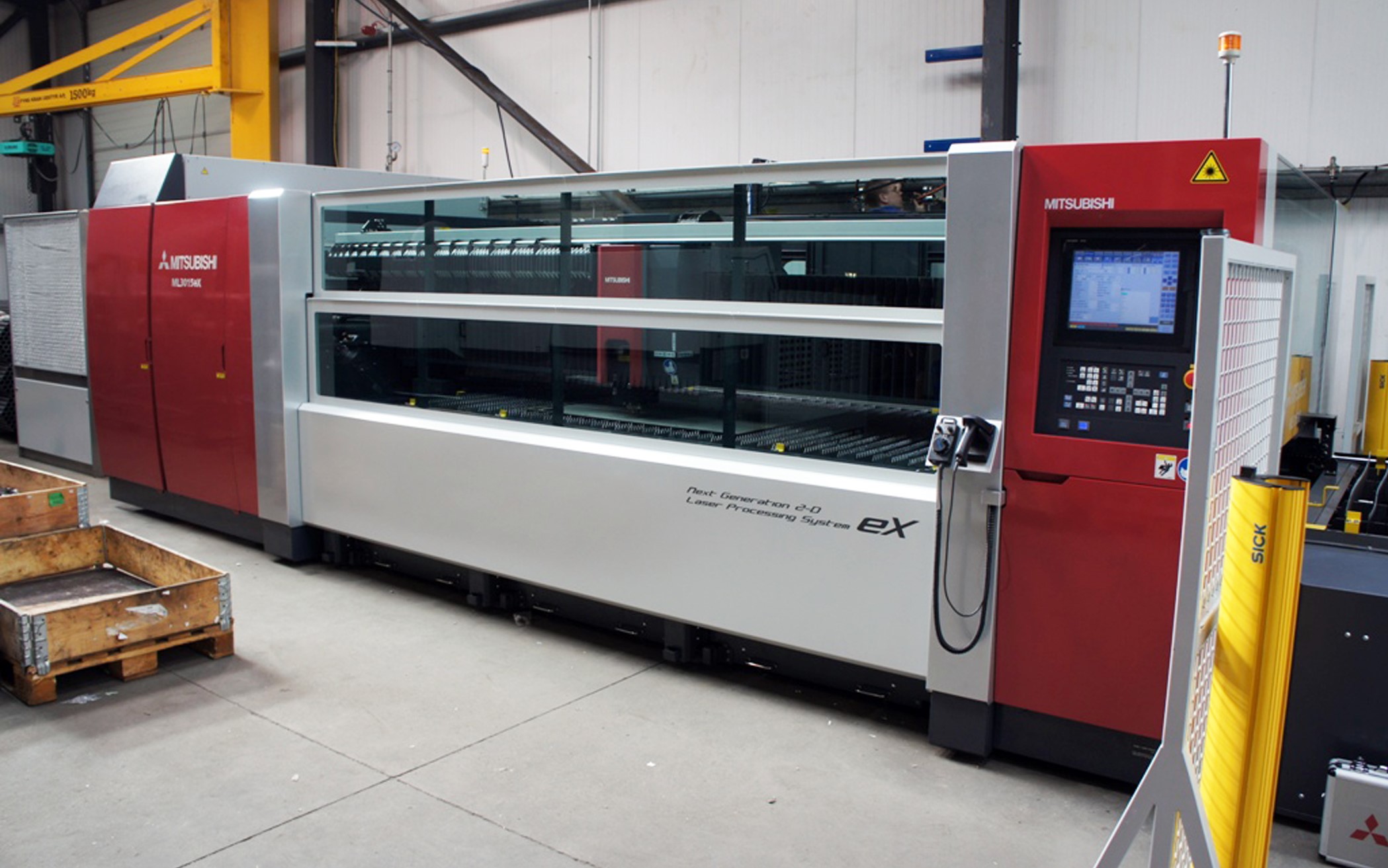 MITSUBISHI EX PLUS LAZER KESİM MAKİNESİ